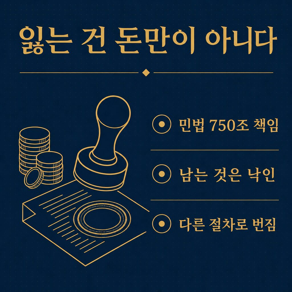 상간소송에서 잃는 것은 돈만이 아니다 — 판결문에 남는 것 이미지